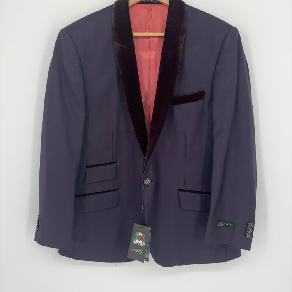 Tazzio Shawl Collar Jacket in Black